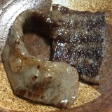 牛バラ肉の焼肉用で✨塩コショー焼き(^^)